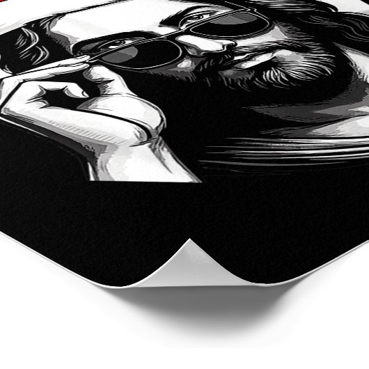 Merry Christmas Christian Jesus Pajamas Pjs Xmas M Poster (Hoek)