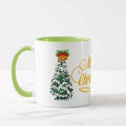 Merry Christmas, Christmas Mug, Holiday Mug, Xm Mok (Links)