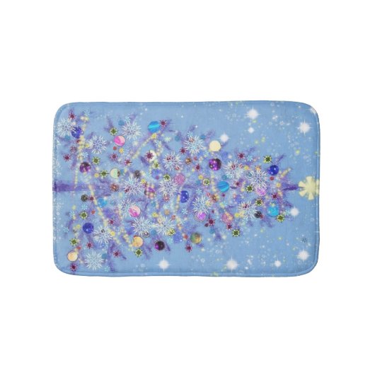 Merry Christmas - Christmas Tree Badmat (Voorkant)