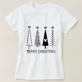 Merry Christmas,Christmas Tree, Funny Gift. T-shirt (Design voorkant)