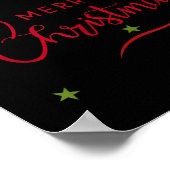 Merry Christmas - Christmas Tree - Merry Christmas Poster (Hoek)