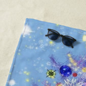 Merry Christmas - Christmas Tree Strandlaken (In situ)