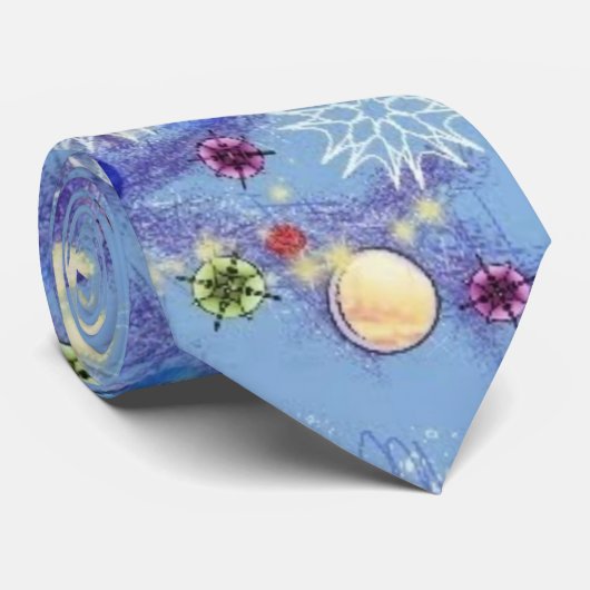 Merry Christmas - Christmas Tree Stropdas (Opgerold)