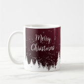  Merry Christmas Claret Mug Koffiemok (Links)