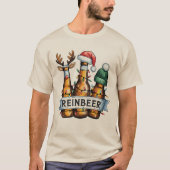 Merry Christmas Classic Holiday T-Shirt (Voorkant)