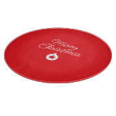 Merry Christmas Classical Unique Minimalist Plain Snijplank (Hoek)