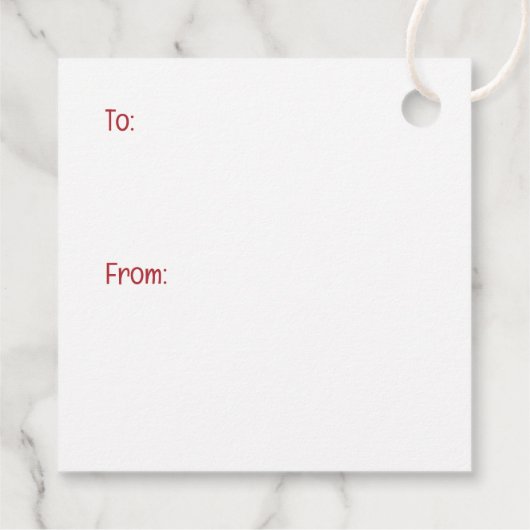 Merry Christmas Cocker Spaniel Dogs Bedankjes Labels (Achterkant)