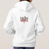 Merry Christmas Cocktail Funny Holiday Drink Hoodie (Achterkant)