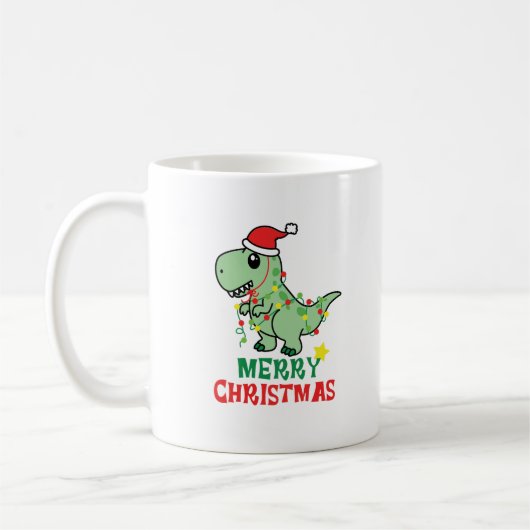 Merry Christmas Coffee Mok Gepersonaliseerd cadeau (Links)