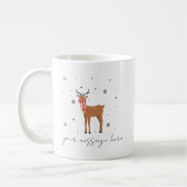 Merry Christmas Coffee Mok Gepersonaliseerd cadeau (Links)