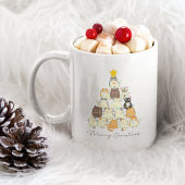 Merry Christmas Coffee Mok Gepersonaliseerd cadeau