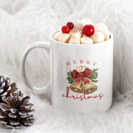 Merry Christmas Coffee Mok Gepersonaliseerd cadeau