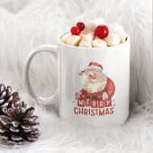 Merry Christmas Coffee Mok Gepersonaliseerd cadeau