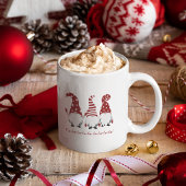 Merry Christmas Coffee Mok Gepersonaliseerd cadeau