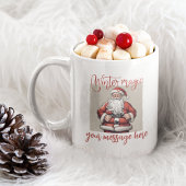 Merry Christmas Coffee Mok Gepersonaliseerd cadeau