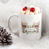 Merry Christmas Coffee Mok Gepersonaliseerd cadeau