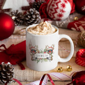 Merry Christmas Coffee Mok Gepersonaliseerd cadeau