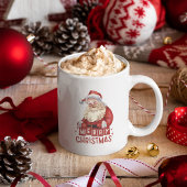 Merry Christmas Coffee Mok Gepersonaliseerd cadeau