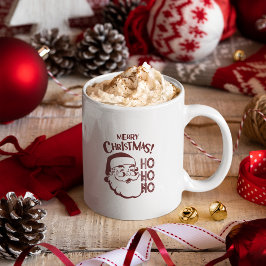 Merry Christmas Coffee Mok Gepersonaliseerd cadeau