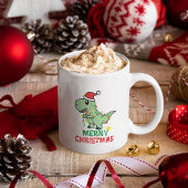 Merry Christmas Coffee Mok Gepersonaliseerd cadeau