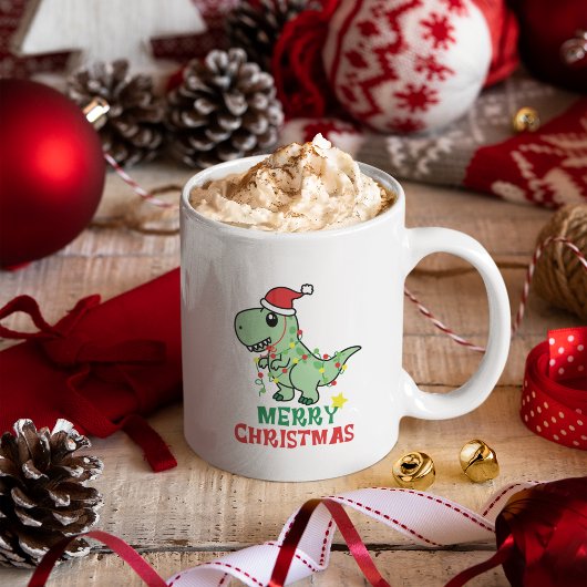 Merry Christmas Coffee Mok Gepersonaliseerd cadeau