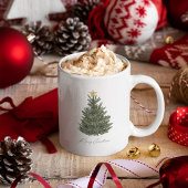 Merry Christmas Coffee Mok Gepersonaliseerd cadeau
