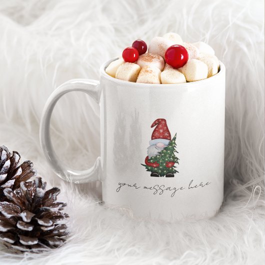 Merry Christmas Coffee Mok Gepersonaliseerd cadeau