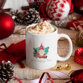 Merry Christmas Coffee Mok Gepersonaliseerd cadeau