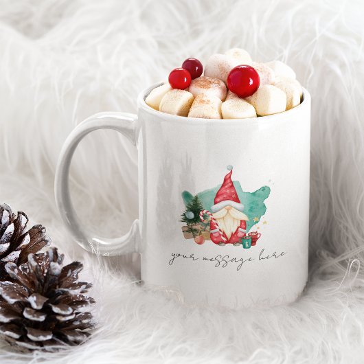 Merry Christmas Coffee Mok Gepersonaliseerd cadeau