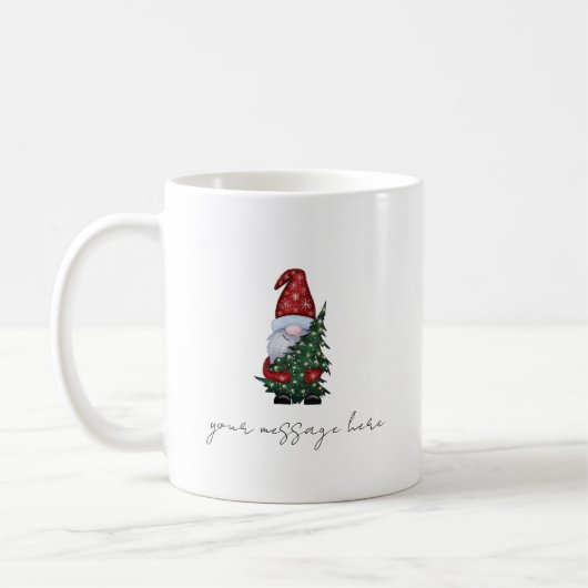 Merry Christmas Coffee Mok Gepersonaliseerd cadeau (Links)