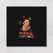 MERRY CHRISTMAS CONTACTKAARTJE (Voorkant)