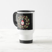 Merry Christmas – couronne de houx & Santa Reisbeker (Voorkant links)