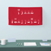 Merry Christmas-cryptogram Spandoek (Beurs)