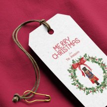 Merry Christmas Custom Bericht Notenkraker Krans