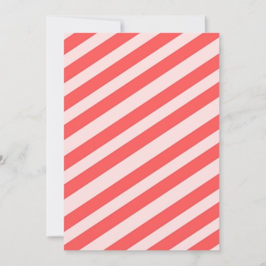 Merry Christmas Custom Photo Wenskaart Save The Date (Achterkant)