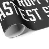 Merry Christmas Dad From Your Fastest Swimmer Cadeaupapier (Rol Hoek)