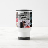 "Merry Christmas Daddy" gepersonaliseerde fotocoll Reisbeker (Center)