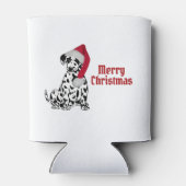 Merry Christmas Dalmatian Blikjeskoeler (Achterkant)