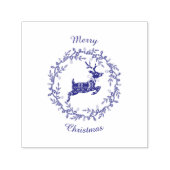 Merry Christmas Deer Zelfinktende Stempel (Design)