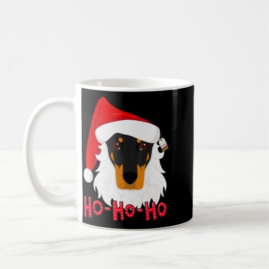 Merry Christmas Doberman Dog Tshir Xmast  Koffiemok (Links)
