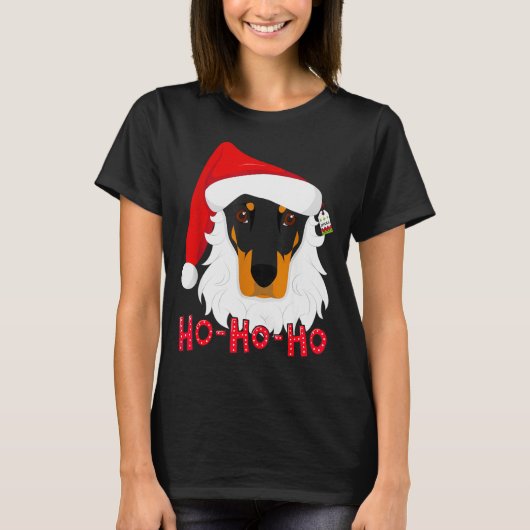 Merry Christmas Doberman Dog Tshir Xmast  T-shirt (Voorkant)