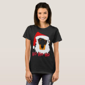 Merry Christmas Doberman Dog Tshir Xmast  T-shirt (Voorkant volledig)