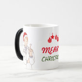 Merry Christmas Doctor Waardering Vakantie Ontwerp Magische Mok (Voorkant links)