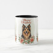 Merry Christmas Dog Cozy Holiday Mug Mok (Midden)