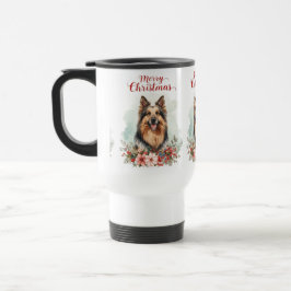 Merry Christmas Dog Cozy Holiday Travel Mug Reisbeker