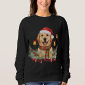 Merry Christmas Dog Sweatshirt  (Voorkant)