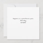 Merry Christmas dog yoga pose Feestdagenkaart (Achterkant)