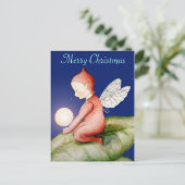 Merry Christmas Elf Briefkaart (Staand voorkant)