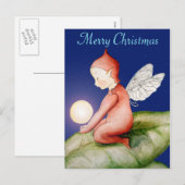 Merry Christmas Elf Briefkaart (Voorkant / Achterkant)