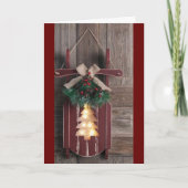 MERRY CHRISTMAS EN EEN ZEER HUIDIG NIEUW JAAR KAART (Voorkant)